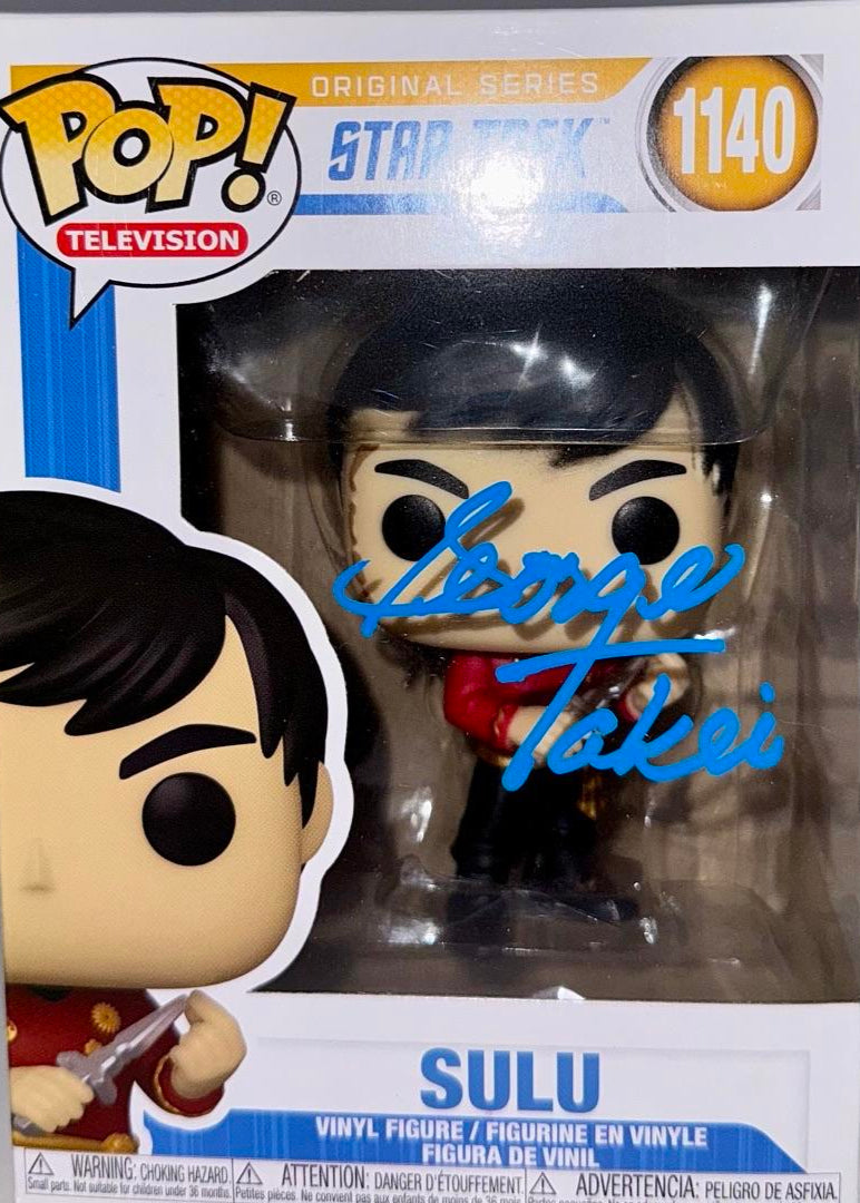 George Takei Signed Funko Pop #1140 "Sulu" (Star Trek) - Beckett COA #03